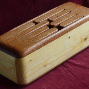 Búgóbarna nyelvesdob fadob Tongue drum hangmintával -  - Meska.hu