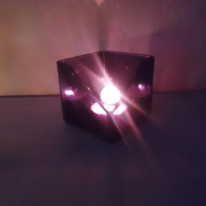 A SZÍNES ÜVEG VARÁZSA - TIFFANY MÉCSESTARTÓ a minimalizmus jegyében - otthon & életmód - gyertya, illat, aroma - mécses és mécsestartó - Meska.hu