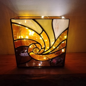 TIFFANY FÉNYDEKOR/FÉNYDOBOZ  - otthon & életmód - lámpa - hangulatlámpa - Meska.hu