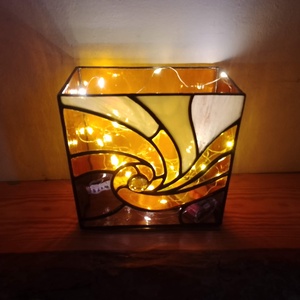 TIFFANY FÉNYDEKOR/FÉNYDOBOZ  - otthon & életmód - lámpa - hangulatlámpa - Meska.hu