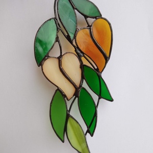 ÖSSZEFONÓDVA - tiffany ablakdísz a kedvesednek, Otthon & Életmód, Dekoráció, Ajtó- és ablak dekoráció, Ablakdísz, Üvegművészet, MESKA