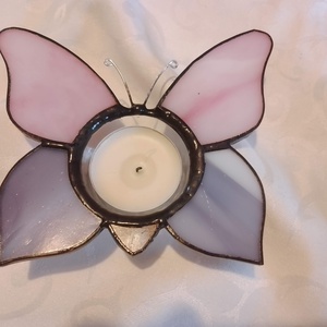 ÓRIÁS PILLANGÓ tiffany mécsestartó - azoknak, akik készen állnak kibontani a szárnyaikat  - otthon & életmód - gyertya, illat, aroma - mécses és mécsestartó - Meska.hu