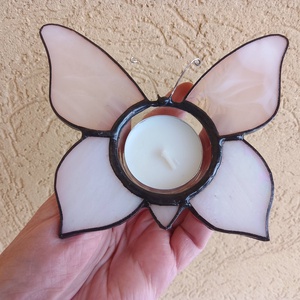 ÓRIÁS PILLANGÓ tiffany mécsestartó - azoknak, akik készen állnak kibontani a szárnyaikat  - otthon & életmód - gyertya, illat, aroma - mécses és mécsestartó - Meska.hu