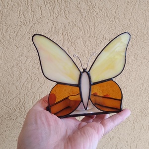 ÓRIÁS PILLANGÓ tiffany mécsestartó - azoknak, akik készen állnak kibontani a szárnyaikat  - otthon & életmód - gyertya, illat, aroma - mécses és mécsestartó - Meska.hu