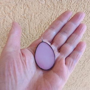 Apró,  színes, minimalista húsvéti tiffany tojáskák. - ünnepi díszek, dekorációk - húsvéti díszek és dekorációk - húsvéti tojásfadíszek - Meska.hu