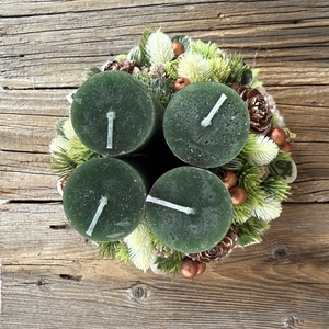 Adventi koszorú - karácsony - adventi díszek - adventi koszorú - Meska.hu