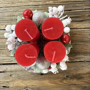 Adventi koszorú - karácsony - adventi díszek - adventi koszorú - Meska.hu