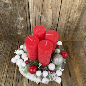 Adventi koszorú - karácsony - adventi díszek - adventi koszorú - Meska.hu