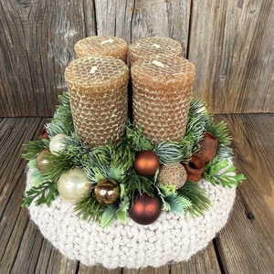 Adventi koszorú - Meska.hu