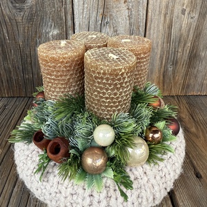 Adventi koszorú - karácsony - adventi díszek - adventi koszorú - Meska.hu