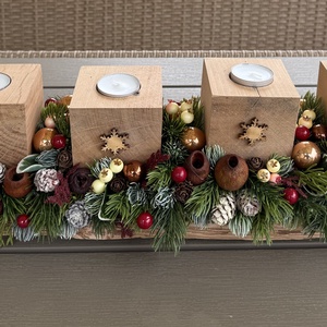 Adventi dísz - karácsony - adventi díszek - adventi koszorú - Meska.hu