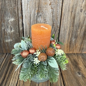 Karácsonyi asztali dísz - Meska.hu