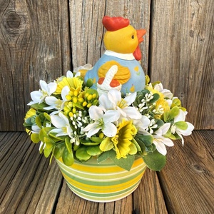 Húsvéti asztaldísz - otthon & életmód - dekoráció - asztal és polc dekoráció - asztaldísz - Meska.hu