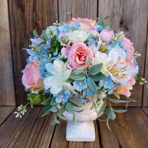 Asztali virágdísz - Meska.hu