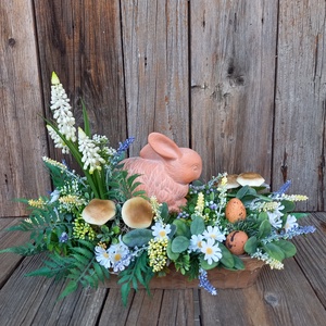 Húsvéti asztaldísz - otthon & életmód - virágdekoráció - virágdíszek - asztali virágdísz - Meska.hu