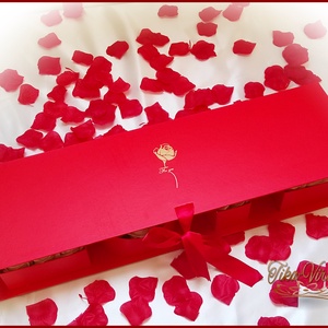 Love extra nagy piros-fehér szerelmes-box - otthon & lakás - dekoráció - virágdísz és tartó - virágbox, virágdoboz - Meska.hu