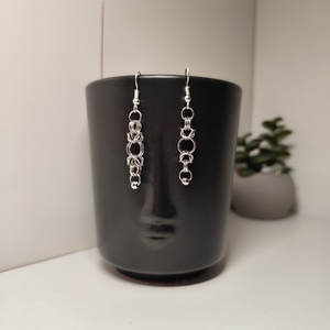 Alternatív stílusú fülbevaló golyóval - Meska.hu