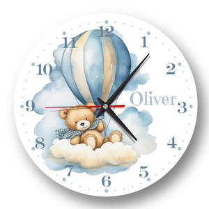 Macikás falióra gyerekeknek - Meska.hu