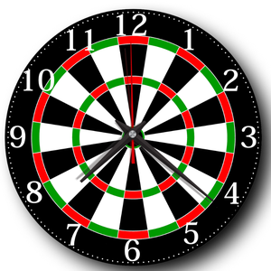 Hangtalan Falióra , Darts falióra , Fa falióra,  Konyhai Falióra , Személyre szabható falióra , Fali dekor, Otthon & Életmód, Dekoráció, Fali és függő dekoráció, Falióra & óra, Famegmunkálás, MESKA
