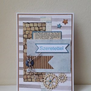 Képeslap fiúknak, Otthon & Életmód, Papír, írószer, Ajándékozás kellékei, Képeslap, üdvözlőlap, Papírművészet, MESKA