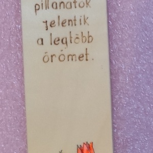 Fa könyvjelző  - könyv & zene - könyvjelző - Meska.hu