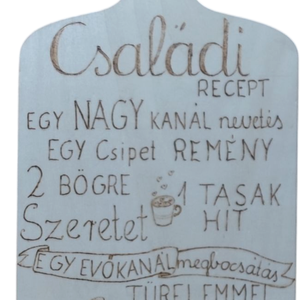 Konyhai dekorációs tábla, Otthon & Életmód, Dekoráció, Kép & Falikép, Táblakép, Gravírozás, pirográfia, MESKA