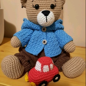 Amigurumi Barni Maci - Meska.hu
