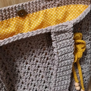 Horgolt táska - táska & tok - kézitáska & válltáska - válltáska - Meska.hu