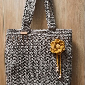 Horgolt táska - táska & tok - kézitáska & válltáska - válltáska - Meska.hu