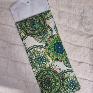 Zöld mandala textil evőeszköztartó - táska & tok - uzsonna- & ebéd tartó - evőeszköz tartó - Meska.hu Zöld mandala textil evőeszköztartó - táska & tok - uzsonna- & ebéd tartó - evőeszköz tartó - Meska.hu