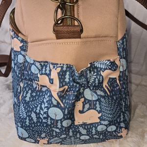 Őzikés pelenkázótáska  - táska & tok - pelenkatáska - kismamatáska - Meska.hu