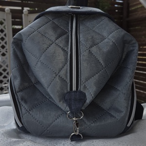 Szürkéskék hátizsák , Táska & Tok, Hátizsák, Hátizsák, Varrás, MESKA