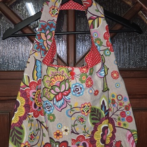 Virágos válltáska - Meska.hu