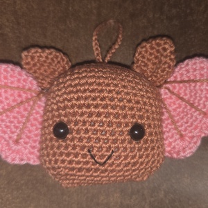Amigurumi denevér - Meska.hu