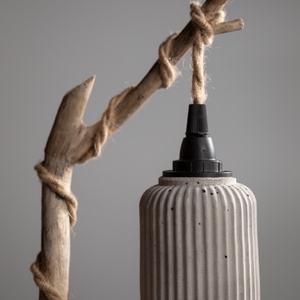 TimberLightConceptions Asztali lámpa - Antracit - otthon & életmód - lámpa - asztali lámpa - Meska.hu