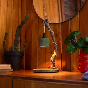 TimberLightConceptions Asztali lámpa - Kapribogyó - otthon & életmód - lámpa - asztali lámpa - Meska.hu