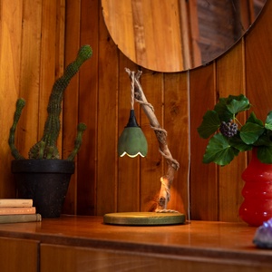 TimberLightConceptions Asztali lámpa - Kapribogyó - otthon & életmód - lámpa - asztali lámpa - Meska.hu