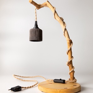 TimberLightConceptions Asztali lámpa - Olajjal kezelt, Otthon & Életmód, Lámpa, Asztali lámpa, Famegmunkálás, MESKA