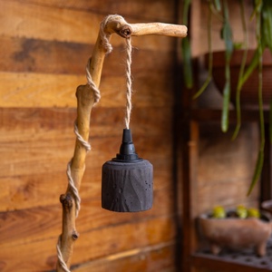 TimberLightConceptions Asztali lámpa - Olajjal kezelt - otthon & életmód - lámpa - asztali lámpa - Meska.hu