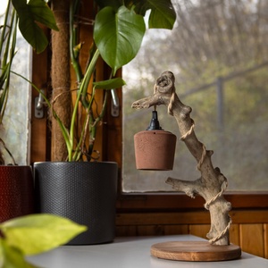 TimberLightConceptions Asztali lámpa - Gesztenye - otthon & életmód - lámpa - asztali lámpa - Meska.hu