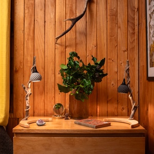 TimberLightConceptions Asztali lámpa - Olajjal kezelt - Meska.hu