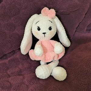 Horgolt Nyuszi, Játék & Sport, Plüssállat & Játékfigura, Nyuszi, Horgolás, MESKA