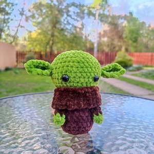 Grogu, Játék & Sport, Plüssállat & Játékfigura, Más figura, Horgolás, MESKA