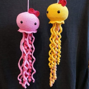 Horgolt medúza - Meska.hu