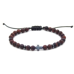 Díszdobozos férfi karkötő szett - matt macskaszem és tigrisszem férfi karkötő pár - ékszer - karkötő - gyöngyös karkötő - Meska.hu