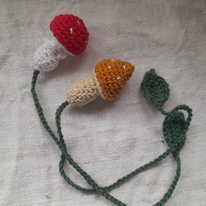 Horgolt könyvjelző - könyv & zene - könyvjelző - Meska.hu