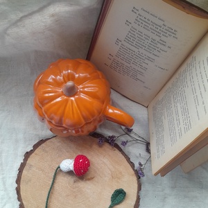 Horgolt könyvjelző - könyv & zene - könyvjelző - Meska.hu