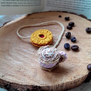 Horgolt könyvjelző, Könyv & Zene, Könyvjelző, Horgolás, MESKA