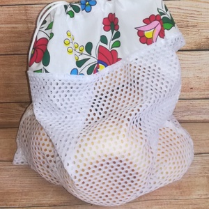 Bevásárló hálós zsák - táska & tok - bevásárlás & shopper táska - zöldség/gyümölcs zsák - Meska.hu