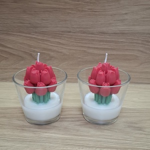 Tulipán illatgyertya , Otthon & Életmód, Gyertya, illat, aroma, Gyertya, , MESKA